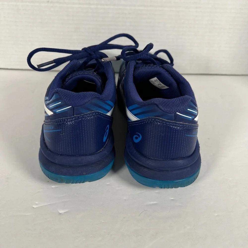 Asics Gel-Game 8 Womens Tennis Shoes Navy Blue‎ White 1044A025 Size 5.5 - Picture 4 of 7